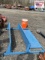 Blue Metal Shelf 6ftx4ft/Igloo cooler/Misc. Items
