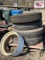 (4) 10.00-20 Tires/ (1) Wheel