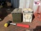 (2) Ammo Boxes / Rubber Mallet