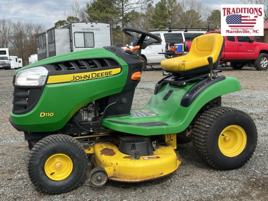 John Deere D110 42"cut Riding Mower