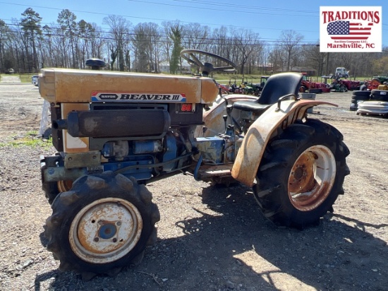 Satoh Beaver III S-373D Diesel Tractor