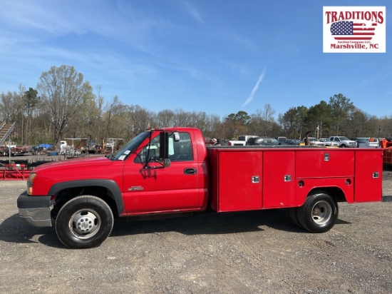 2003 Chevrolet 3500 DuraMax Diesel VIN0704