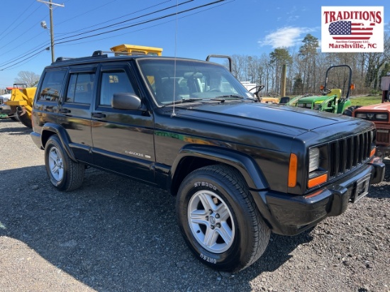2001 Jeep Cherokee Limited VIN 5587