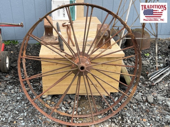 (2) 45" Steel Wheels