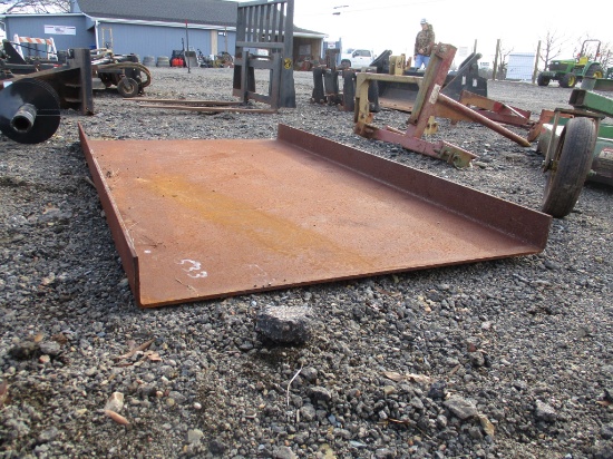 Channel Iron 44"W x 77" L x 4" T x 5/16"thick