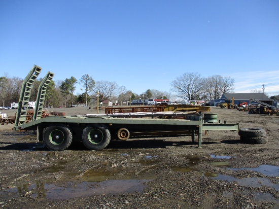 Military Trailer 8'x19'  - BILL OF SALE ONLY