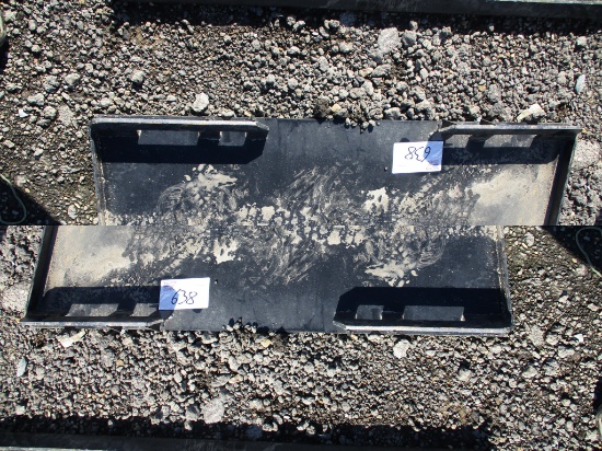 Skid steer style Quick Attach Plate