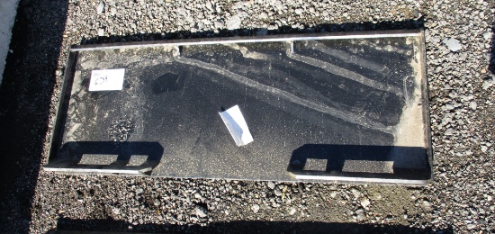 Skid steer style Quick Attach Plate