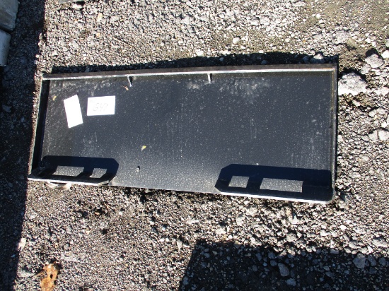 Skid steer style Quick Attach Plate