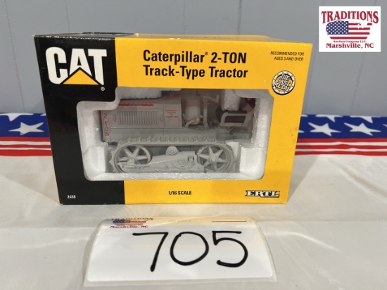 ERTL Caterpillar Diecast Model 2 ton Tractor