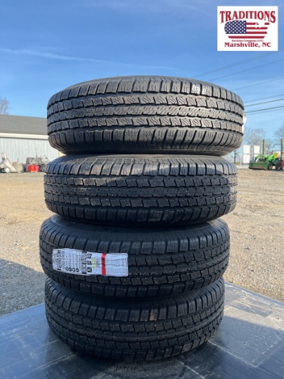 (4) Provider 235/80R16 Wheels and Tires