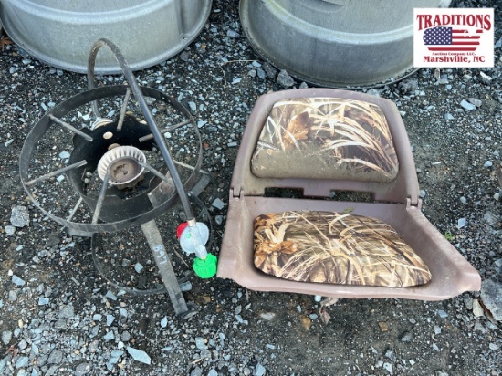 Gas Cooker / Boat seat
