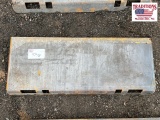 Solid 1/4 Weldable Solid Quick Plates
