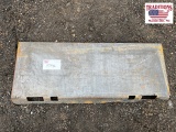Solid 1/4 Weldable Solid Quick Plates