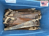 Assorted Hand Saws