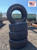 (4) BF Goodrich P255/60R15 Tires