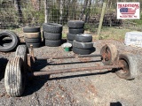 (2) Trailer Axles
