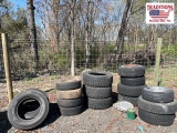 (17) Assorted Tires and Wheels