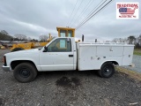 1999 GMC Sierra Propane Service Truck VIN 6460