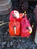 (4) Gas Cans