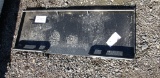 Skid steer style Quick Attach Plate