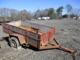 8ft x 4ft Homemade Trailer - Bill of Sale Only