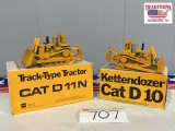 (2) Caterpillar Diecast Models