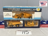 (3) Caterpillar Diecast Models