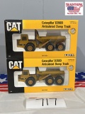 (2) ERTL Caterpillar Diecast Models