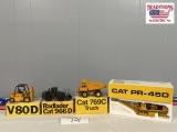 (4) Caterpillar Diecast Models