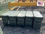 (5) Ammo Boxes 18