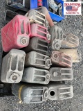 (15) Metal Gas Cans