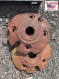 (2) Allis-Chalmers Rear Weights
