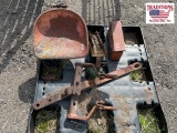 Allis Chalmers Draw Bar, Seat Frame, Tool Box