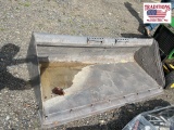 6ft Skid Steer Bucket