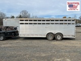 1994 Sooner Livestock Trailer VIN0983