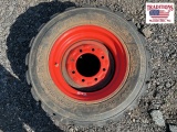 Bobcat 10-16.5 Skid Steer Tire and Rim