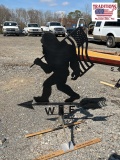 Sasquatch Weather Vane
