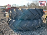 (2) 13.6-36 Wheels and Tires