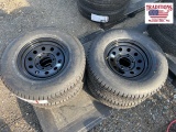 (4) Provider 225/75R15 Wheels and Tires