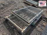 (4) Chainlink Doors