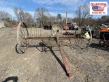 10' International Horse drawn Steel Wheel Hay Rake