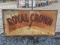 Royal Crown Metal Sign 70