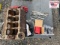 Pallet of Assorted Tools and Car Parts