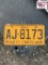 1966 North Carolina Tag