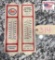 Esso & Salisbury Marble & Granite Co Thermometers