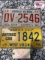NC Veteran & WV Antique Car Tags