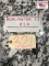 1973 Burlington Motorcycle Town Tag