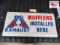Big A Metal Sign