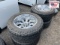 Set of 4 Hostile Wheels & Nitto 37x13.50R22 tires